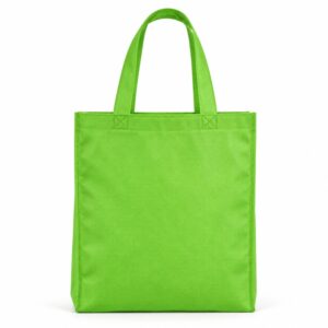 Beg Tote Non Woven · Saiz L, hijau epal