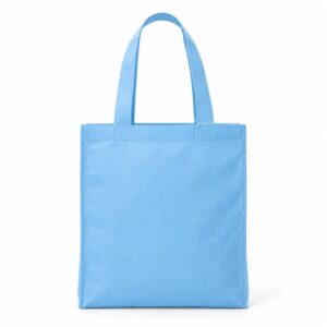 Beg tote non woven Biru muda