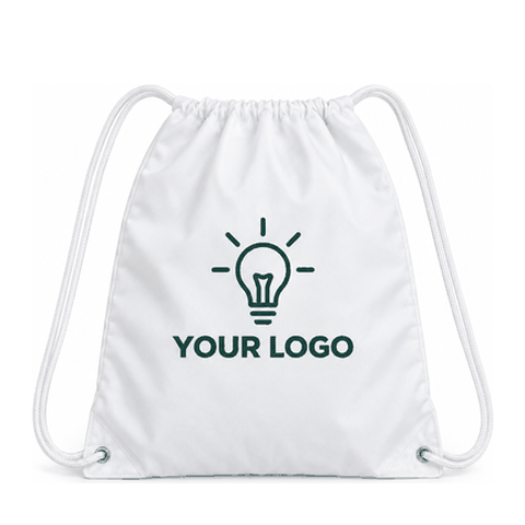 Drawstring Bag printed with your logo — 360° view